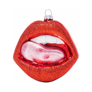 Hot Lips Christmas Pornament