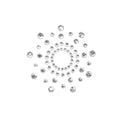 Mimi Nipple Circles in Crystal Clear
