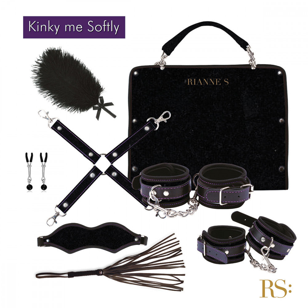 Kinky Me Softly Black Bondage Kit
