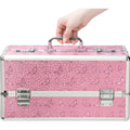 Lockable Sex Toy Box Large Pink Butterfly