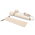 Le Wand CORDED Wand in Cream with bag
