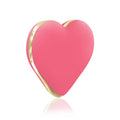 Heart Vibrator in Coral Rose