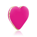 Heart Vibrator in French Rose