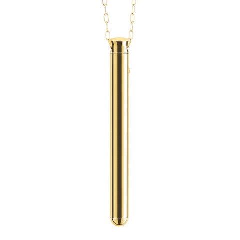 Vibrator Necklace in Gold