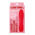 Large Silicone Bullet in Red