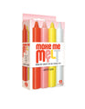 Make Me Melt Sensual Warm-Drip Candles 4 Pack in Pastel