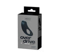 Overdrive Rechargeable Vibrating Ring in Black