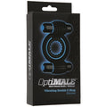 Optimale Vibrating Double C Ring in Black