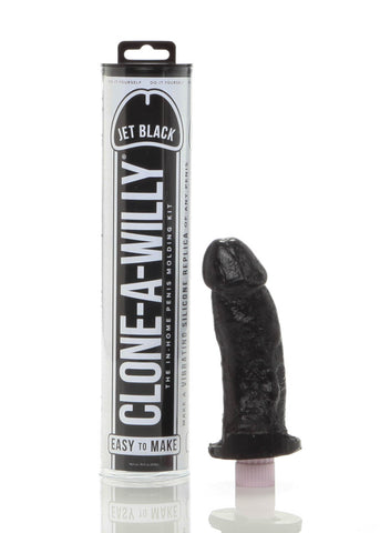Clone-a-Willy Kit in Jet Black
