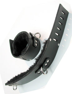 Fleece-Lined Wrist Cuffs w/D-Ring