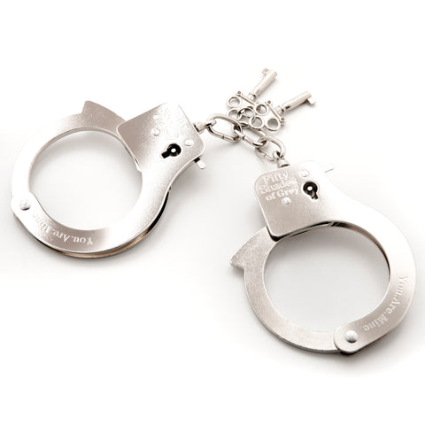 Fifty Shades of Grey You Are Mine Metal   Handcuffs LHR-40176