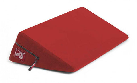 Wedge Pillow in Microfiber Flame